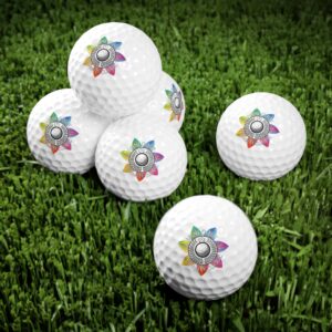 Mini Golf Charity Classic - Golf Balls, 6pcs