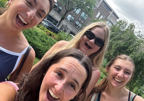 A ScavengerQuest team out and about in the city